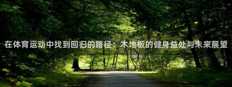 一竞技官方正版app五金厂：在体育运动中找到回归的路径：木地